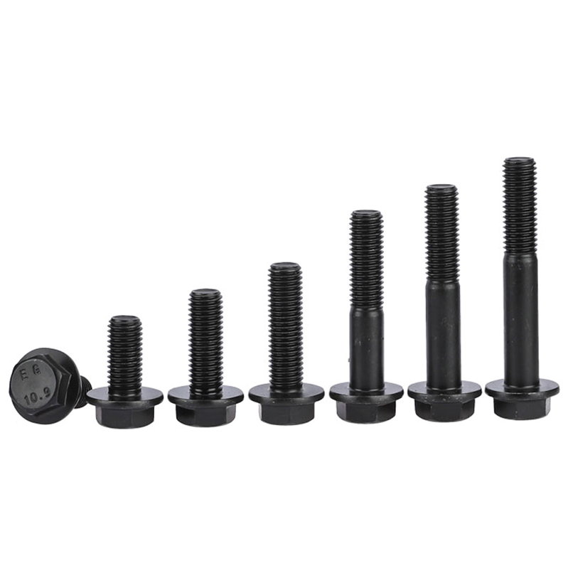 Plain Finish M8 Flange Titanium Bolts Perfect for in Various Industrial Machines