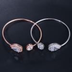 Fashion Brass Tennis Bracelet AAA CZ Bling Bling Bracelet Bangle Cubic Zirconia