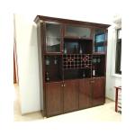 KDSBuilding Furniture Red Dining Room And China Set Modern Cabinet Design For