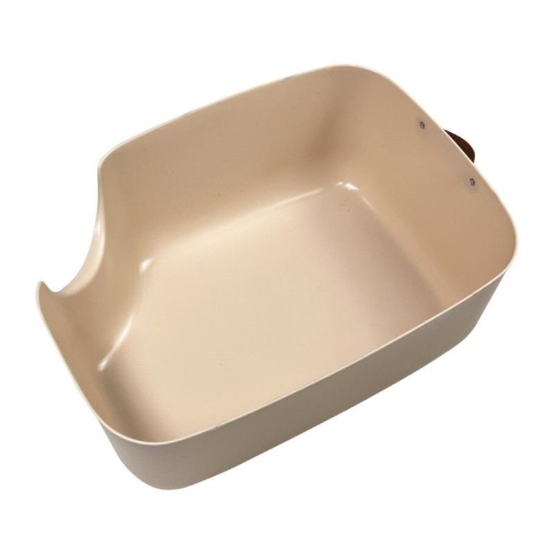 Easy Clean Pellet Cat Litter Box PET Small Litter Box Blue Grey