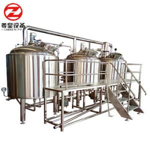 China Full-automatic turn-key brew house system brewery equipment wine equipment factory