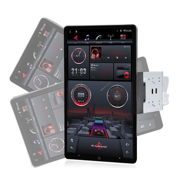 8 256GB Multimedia BT Mirror Link 2 DIN Car Radio Android12 GPS Navi Car Screen
