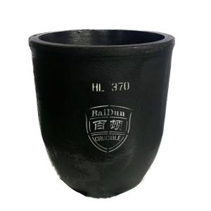 China Cylindrical High Purity Crucible Silicon Carbide Graphite For Aluminum Melting factory