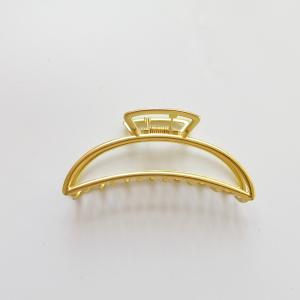 China 14 Cm 15cm Metal Gold Claw Hair Clips Fashion Accessories Large factory