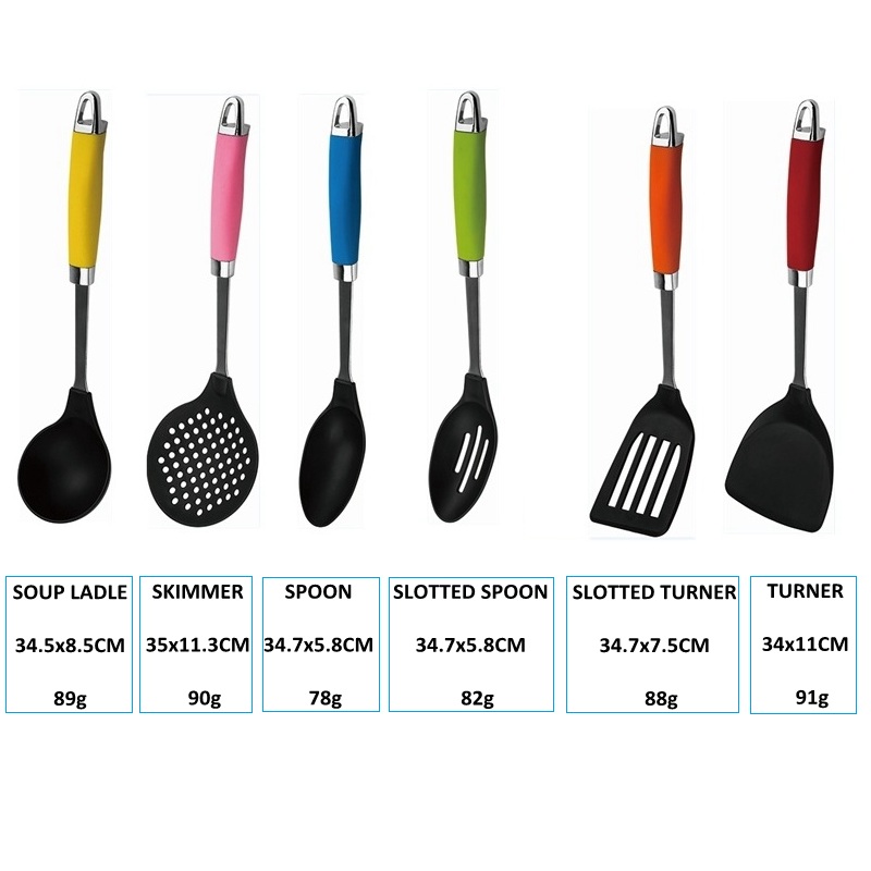 Customized Logo Acceptable Kitchen Tools Plastic Nylon Smart Food Cooking Gadget