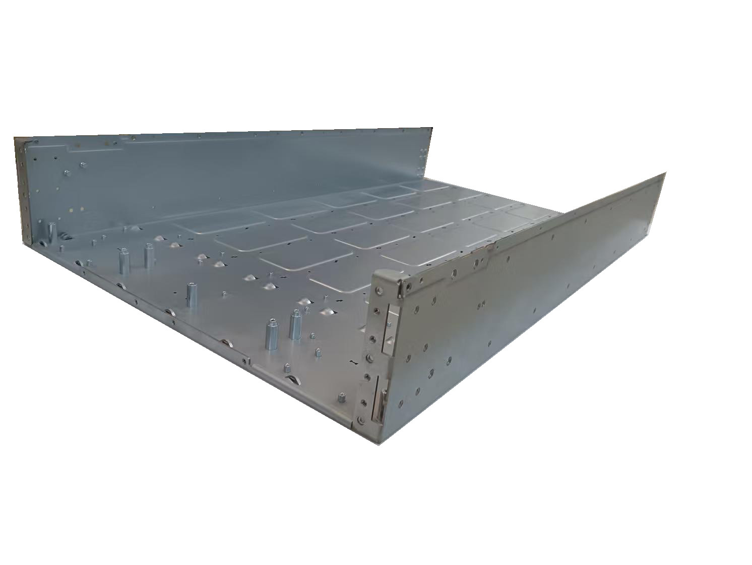 Custom Precision Sheet Metal Fabrication Electronic / FPS Server Instrument Enclosures