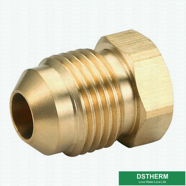 NPT Threaded Flare Fittings Male Threaded C37700 Brass Flare Fitting Flare Long