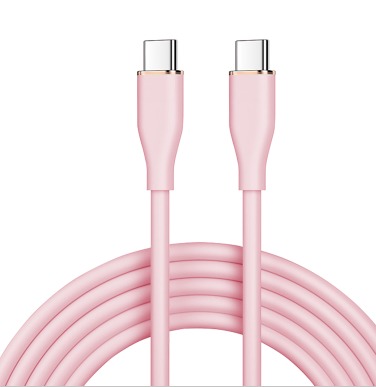 China 2025 New Pink Type - C to Type - C Cable with 1m/2m Length for Quick Power factory