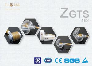 China Gold Handle Electric Derma Roller , Beauty Face Microneedle Derma Roller factory