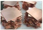 ISO14001 85WCu Square Bright Copper Sheet Plate Copper Metal Products