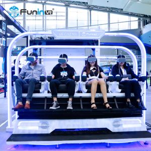 400KG Load 9D VR Cinema Simulator With Interactive Gameplay High Durability