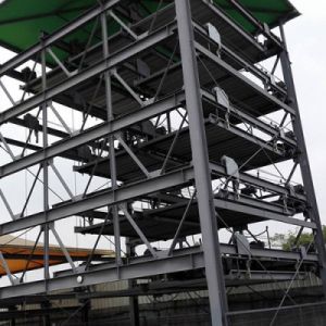 Loading 2000kg Lift-sliding Mechanical Parking System With Vehicle Blocking