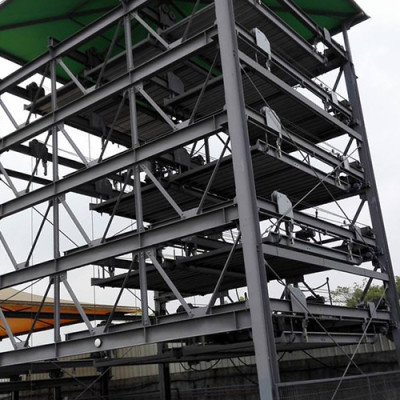 China Loading 2000kg Lift-sliding Mechanical Parking System With Vehicle Blocking factory