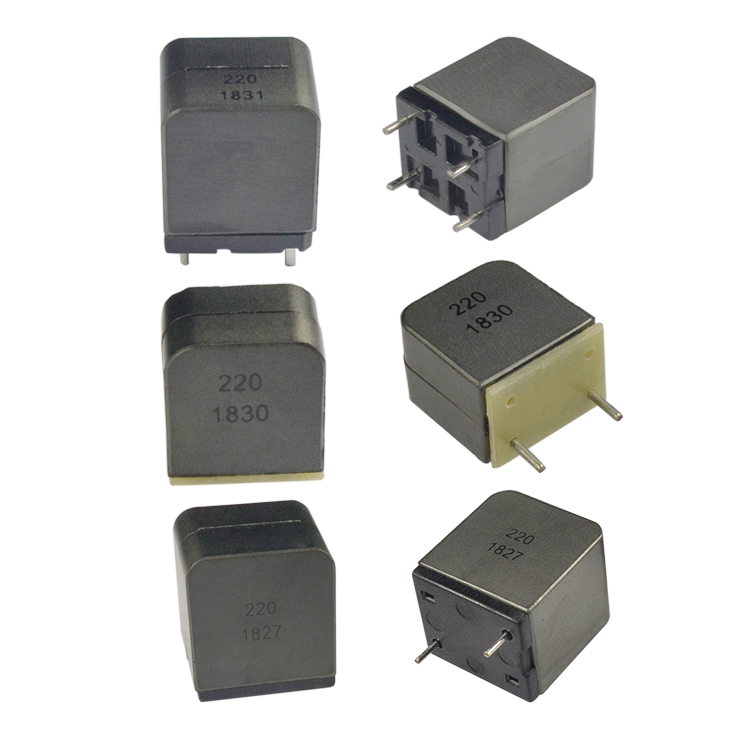 shielded smd molding power high low frequency led customized pcb dc chip coil 1h 1.8mh 4 pins 2 henry inductor