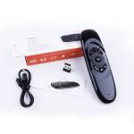 6 axes Gyroscope C120 2.4G Air Mouse Rechargeable Wireless Keyboard Remote