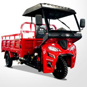 China 3 Wheel Electric Cargo Bike 150c Cargo Trike Body Type Open Three Wheel Cargo Motorcycle factory