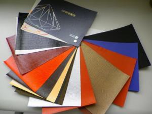 China RUBY luxe leatherette paper factory