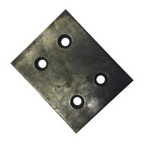 China CAHZ14-20 Yangtze Railway Bogie Parts Pedestal Wear Plate CRCC factory