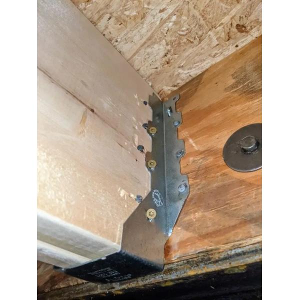 China Chrome Plating Wood Framing Connectors Residential And Commercial Construction factory