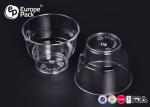 BPA Free Disposable Plastic Dessert Shot Glasses 0.9Mm Thickness