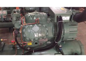 China 8HP Low Temperature Condensing Unit Water Cooled Box Type For Sea Food Freezing factory