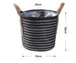 Handicraft Natural Seagrass Storage Basket With Handle ECO Friendly Kids Toy