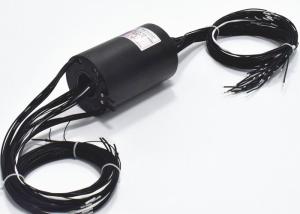 China Electrical Slip Ring Collector Through Hole Slip Ring 500RPM Fast Smooth Rotation factory