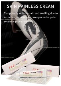 China Tattoo Pain F&amp;E Numbing Cream Anesthetic 30G Effect Lasting For 3 Hours factory