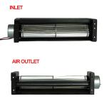 Gale Volume 12v Dc Cross Flow Blower Fan For 3d Printer , 30mm X 90mm Size