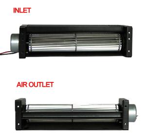 China Gale Volume 12v Dc Cross Flow Blower Fan For 3d Printer , 30mm X 90mm Size factory