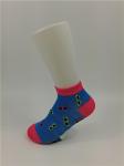 Elastic Persistent Spandex Kids Cotton Socks By Anti Bacterial / Anti Slip