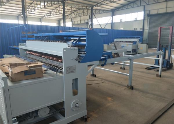 Industrial Chain Link Fence Making Machine , High Output Automatic Fencing