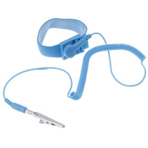 China ESD Discharge Wrist Strap Grounding Prevent Static Shock With Clip on sale