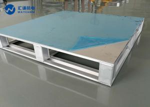 China 1*1m 1*1.5m Aluminium Machined Parts Aluminum Pallet Silver Black Color factory