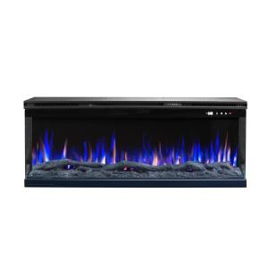 China 100inch Two Heat Levels Multi Sided Electric Fireplace Imitation Fire factory