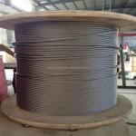 6x19 FC Steel Caboe Rope Wires 4mm/6mm/8mm Stainless Steel Wire Rope AISI304