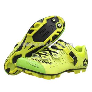 China Customized Moistureproof MTB Cycling Shoes , Lightweight Mountain Bike Shoes factory