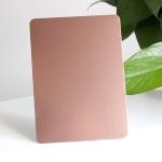 201 304 Decorative Stainless Steel Sheet 1.0mm Bead Blasted Color Metal Sheet