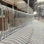 2.3mm Metal Laundry Wire Hanger For Cleaners-White