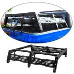 Trunk Mount Pick Up Bed Rack for Toyota Hilux Black 1390* 1400-1700 * 400-520 mm