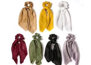 China Large ribbon headband Europe United States cross-border new ladies collar satin ring head accessories wholesale factory