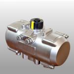 Stainless Steel SS304 SS306 Pneumatic Rotary Actuator Double Action Single