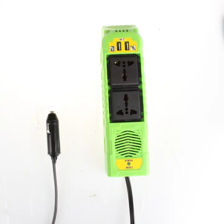 Car Usb Port 12V Charger Bus For Phone Dual Type-C Charger With Charging Cable Electric Charger Car Inverter