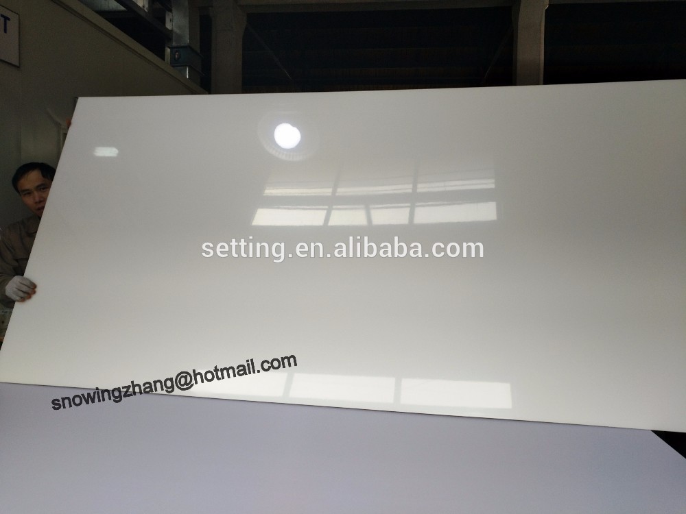 9mm high glossy acrylic board for shopping mall racks