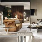 High End Modern Luxury Living Room Furniture Sets Classic Stainless Steel Leg