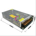 Aluminum 12V 200W IP20 Power Supply 16.5A Light Box LED Signboard 50Hz / 60Hz