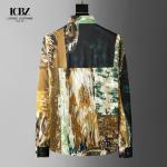 Nonwoven Autumn Casual Custom Korean Printed Long Sleeve Plus Size Cotton Print