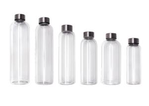 China Reusable 250ml Unbreakable Glass Water Bottle Eco - Friendly For Hot Water factory