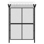 4.00mm 4.50mm 5.00mm Razor Barbed Y Post Fencing PVC Coated Anti Climb