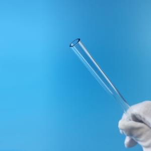 China Clear Round Cerium Doped Quartz Single Hole Laser Flow Tube factory